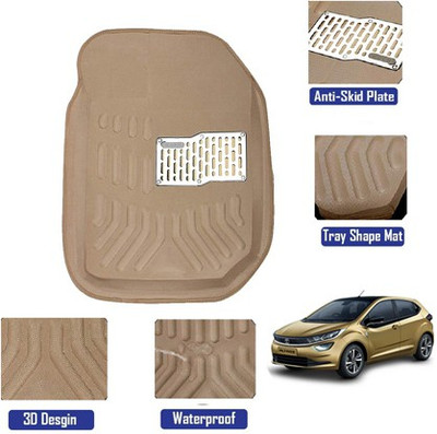 MATIES Polyutherine, Rubber 3D Mat For  Tata Altroz(Beige)