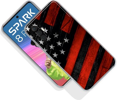 omnmo Back Cover for Tecno Spark 8 Pro(Multicolor, Dual Protection, Silicon, Pack of: 1)