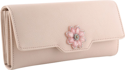 G M W Casual, Formal, Party, Sports Beige  Clutch