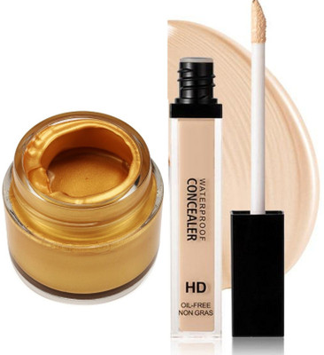 ADJD GOLD LIQUID WATER PROFF FOUNDATION & MATTE FINISH LIQUID CONCEALER(2 Items in the set)