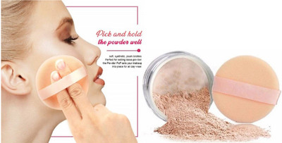 Aylily Face Finish Setting With Cosmetic Puff Compact Py  Compact(SAND, 30 g)