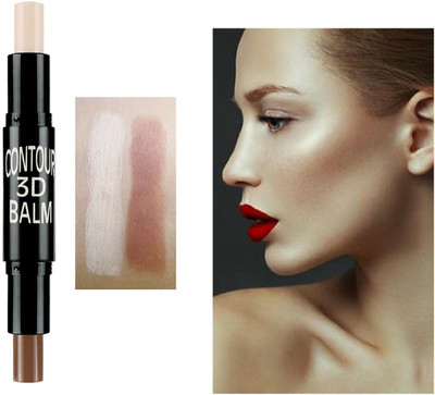 Aylily Concealer Bronzer Highlighter Stick 3D Contour Concealer(BROWN, LIGHT, 6.2 g)