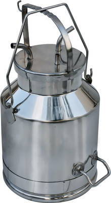 Corporate Overseas Steel Milk Container  - 20(Silver)