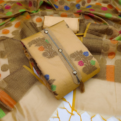 Kimisha Jacquard Self Design Salwar Suit Material
