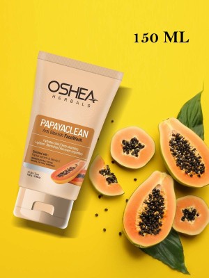 Oshea Herbals Papaya clean anti blemish (Hydrates skin Deep Impurities face wash 150 ml st/1 Face Wash(150 g)