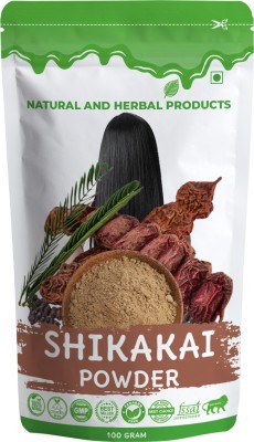 NATURAL AND HERBAL PRODUCTS Shikakai Powder | Soap Bobs For Hair Care | Hair Growth | Hair Strong(100 g)