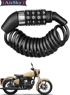 AIRSKY Steel Combination Lock For Helmet