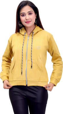 FNOCKS Full Sleeve Solid Women Jacket