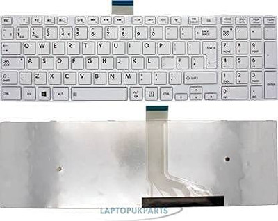 TechSonic Compatible Satellite C50 C50D C50-A C50-B C55 Laptop Keyboard Replacement Key