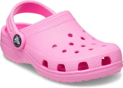 CROCS Boys & Girls Sling Back Clogs(Pink , 1 - 2 Years)