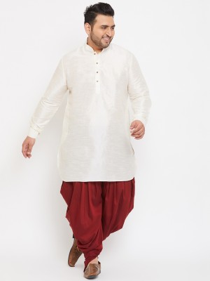 VASTRAMAY PLUS Men Kurta Dhoti Pant Set