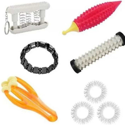 ALS enterprises k089 Acupressure Mat With Massager Tools Combo kit Massager(Multicolor)