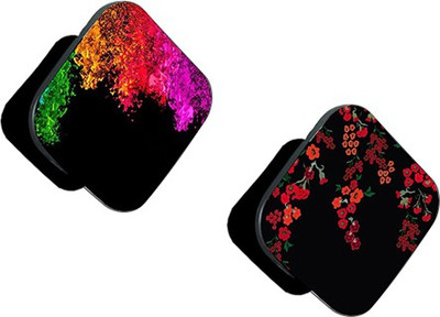 Flipkart SmartBuy FSB Pack of 2 Colorful Pattern And Red Flowers Small Pattern Mobile Holder
