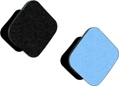 iCopertina Pack of 2 Plain Black And Plain Blue Mobile Holder
