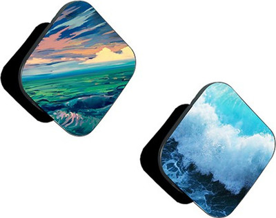 Flipkart SmartBuy FSB Pack of 2 Water Waves And 3D Scenary Mobile Holder
