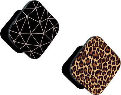 Flipkart SmartBuy FSB Pack of 2 Cheetah Pattern and Triangle Pattern Mobile Holder
