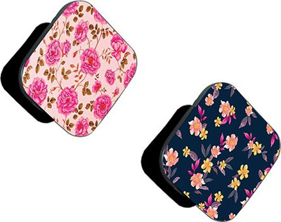 Flipkart SmartBuy FSB Pack of 2 Light and Dark Floral Mobile Holder