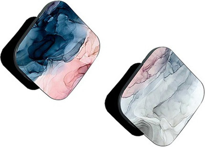 Flipkart SmartBuy FSB Pack of 2 Blue Pink Abstract And Grey Pink Abstract Mobile Holder