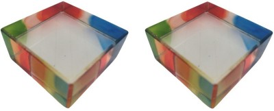 CLAPPERZZ Super Series-093 Acrylic Paper Weights  with Glossy(Set Of 2, Multicolor_873)