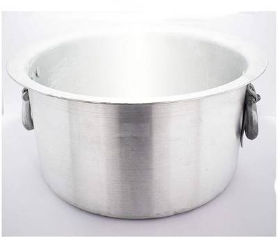 Namo International 30 kg Tope/patila for cooking with handles Tope 30 L capacity 46 cm diameter