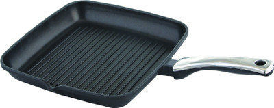 Prestige Omega Die Cast Plus Grill Pan 28 cm diameter 2 L capacity(Aluminium, Non-stick, Induction Bottom)