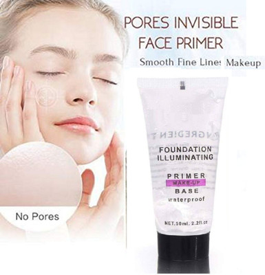 ADJD TUBE GEL PRIMER WATERPROOF&LONG LASTING FACE PRIMER FOR ALL SKIN Primer  - 50 ml(Transparent)