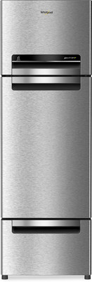 Offers Whirlpool 500 L 3 Star Frost Free Double Door Inverter Refrigerator (IF INV CNV 515, Alpha Steel) | ALPHA Steel Water Bottle, 950 ml Silver Matte finish with Stylish, colourful Handy Rope 1000 ml Bottle(Pack of 1, Silver, Steel)
