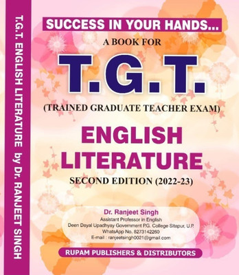TGT TRAINED GRADUATE TEACHER EXAM English Literature (Second Edition)(Paperback, Dr. RANJEET SINGH)