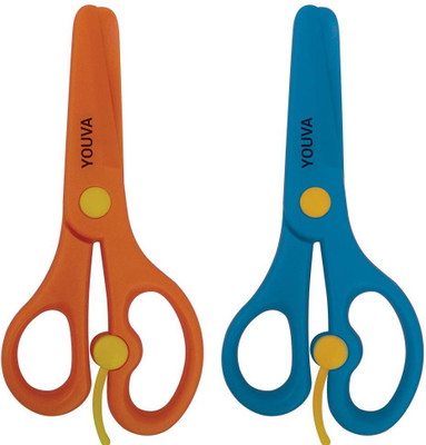 NAVNEET Youva Kids Scissors(Set of 2, Multicolor)