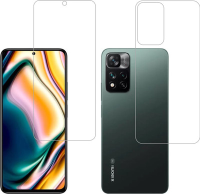Ten To 11 Front and Back Screen Guard for Xiaomi 11i(Pack of 2)