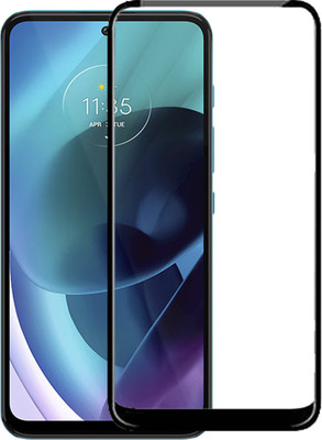 BRENZZ Edge To Edge Tempered Glass for Moto G71 5G, Motorola Moto G71, Moto G71(Pack of 1)