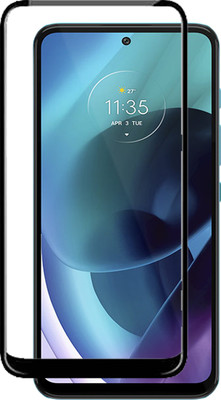 BRENZZ Edge To Edge Tempered Glass for Moto G71 5G, Motorola Moto G71, Moto G71(Pack of 1)