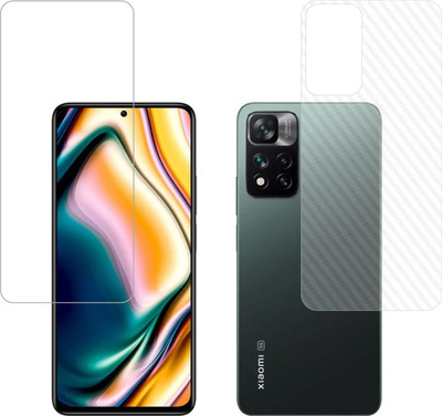 Vatsin Front and Back Tempered Glass for Xiaomi 11i Hypercharge 5G(Pack of 2)