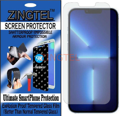 ZINGTEL Impossible Screen Guard for APPLE IPHONE 13 PRO(Pack of 1)