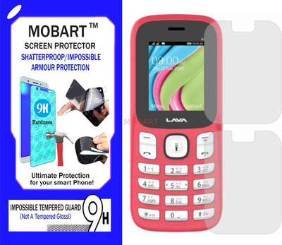MOBART Impossible Screen Guard for LAVA A1 BUZZ(Pack of 1)