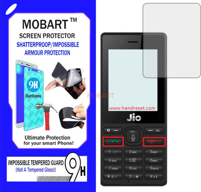 MOBART Impossible Screen Guard for JIO LYF F41(Pack of 1)
