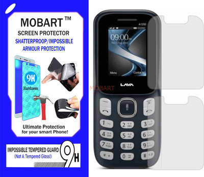 MOBART Impossible Screen Guard for LAVA A1200(Pack of 1)