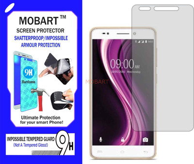 MOBART Impossible Screen Guard for Lava X81 4G(Pack of 1)