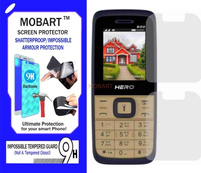 MOBART Impossible Screen Guard for LAVA HERO 600+(Pack of 1)