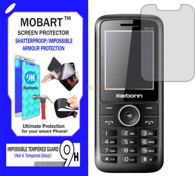 MOBART Impossible Screen Guard for KARBONN KC110(Pack of 1)
