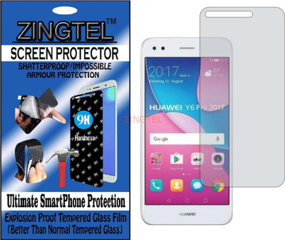ZINGTEL Impossible Screen Guard for HUAWEI HONOR Y6 PRO 2017(Pack of 1)