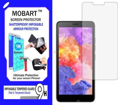 MOBART Impossible Screen Guard for ITEL A52 LITE(Pack of 1)