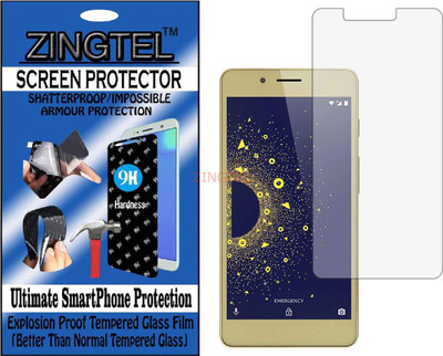 ZINGTEL Impossible Screen Guard for 10.OR D AIM GOLD 3 GB(Pack of 1)