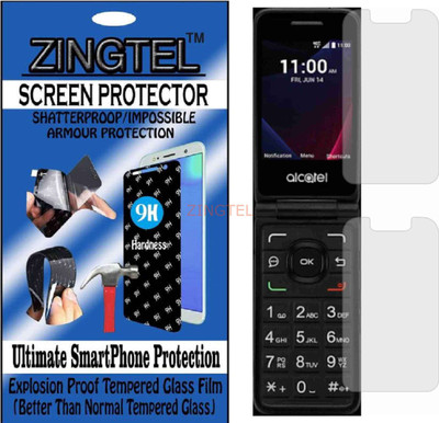 ZINGTEL Impossible Screen Guard for ALCATEL GO FLIP V(Pack of 1)