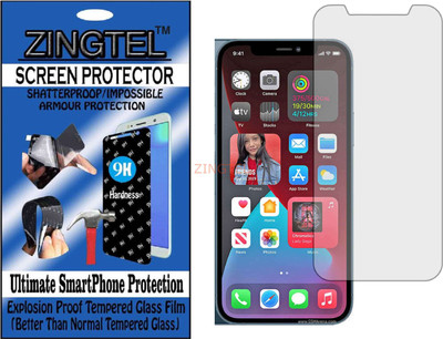ZINGTEL Impossible Screen Guard for APPLE IPHONE 12 PRO MAX(Pack of 1)
