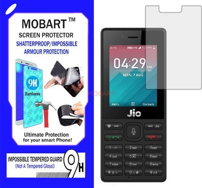 MOBART Impossible Screen Guard for JIO LYF LYF 2403(Pack of 1)