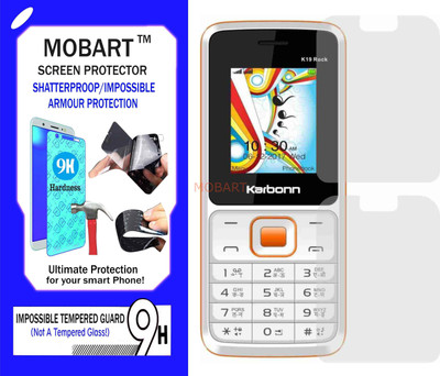 MOBART Impossible Screen Guard for KARBONN K19 ROCK(Pack of 1)
