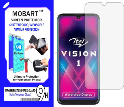 MOBART Impossible Screen Guard for ITEL VISION 1(Pack of 1)