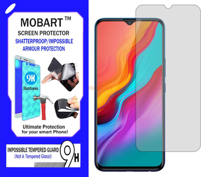 MOBART Impossible Screen Guard for INFINIX HOT 8 LITE(Pack of 1)