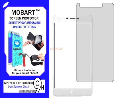 MOBART Impossible Screen Guard for KARBONN AURA SLEEK 4G(Pack of 1)